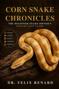 Corn Snake Chronicles: The Beginner Snake Owner's Step-by-Step Guide cover