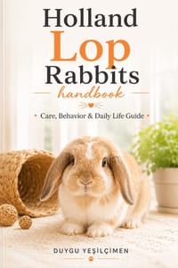Hollanda Lop Rabbits Handbook: Care, Behavior & Daily Life Guide cover