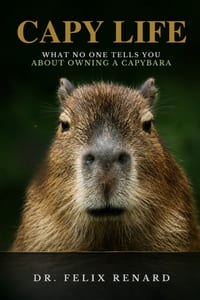 Capy Life: What No One Tells You About Owning a Capybara: A Complete Guide to Raising Happy, Healthy, and Well-Adjusted Capybaras cover