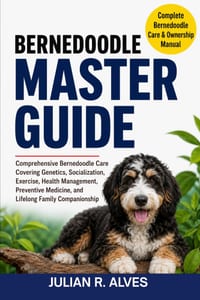 Bernedoodle Master Guide: Comprehensive Bernedoodle Care Covering Genetics, Socialization, Exercise, Health Management, Preventive Medicine, and Lifel cover