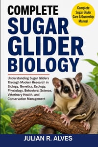 Complete Sugar Glider Biology: Understanding Sugar Gliders Through Modern Research in Biology, Genetics, Ecology, Physiology, Behavioral Science, Vete cover
