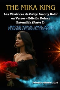 Las Cicatrices de Gaby Amor y Dolor en Versos Edición Deluxe Extendida (Parte 3) The Mika King: Libro de poemas, amor, dolor, traición y filosofía ilu cover
