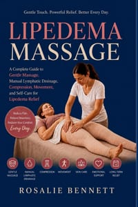 Lipedema Massage: A Complete Guide to Gentle Massage, Manual Lymphatic Drainage, Compression, Movement, and Self-Care for Lipedema Relief cover