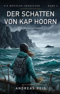 Der Schatten von Kap Hoorn: Ein spannender Abenteuerroman über eine Route, die auf keiner Karte liegt, einen Verräter an Bord und ein Wiedersehen am E cover