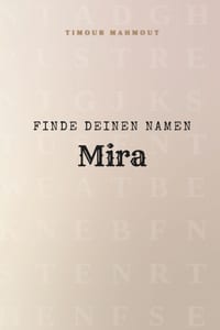 Finde Deinen Namen Mira: Ein Rätselbuch der besonderen Art - dein Name ist der Schlüssel cover