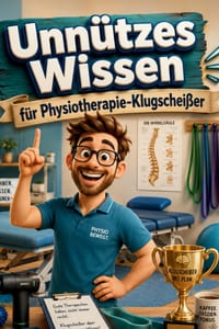 Unnützes Wissen für Physiotherapie-Klugscheißer: Kuriose & witzige Fakten als Geschenk für Physiotherapeuten cover