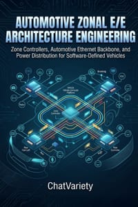 Automotive Zonal E/E Architecture Engineering: Zone Controllers, Automotive Ethernet Backbone, and Power Distribution for Software-Defined Vehicles cover