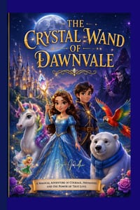 The Crystal Wand of Dawnvale cover