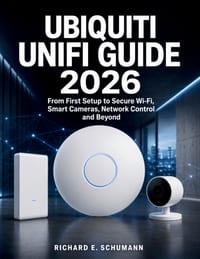 Ubiquiti UniFi Guide 2026: From First Setup to Secure Wi-Fi, Smart Cameras, Network Control and Beyond cover