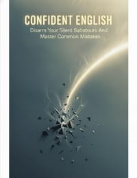 Confident English: Disarm Your Silent Saboteurs And Master Common Mistakes cover