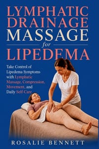 Lymphatic Drainage Massage for Lipedema: Take Control of Lipedema Symptoms with Lymphatic Massage, Compression, Movement, and Daily Self-Care cover
