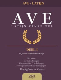 Ave!: Latijn vanaf nul: Deel 1 cover