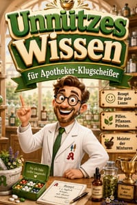 Unnützes Wissen für Apotheker-Klugscheißer: Kuriose & witzige Fakten als Geschenk für Apotheker cover