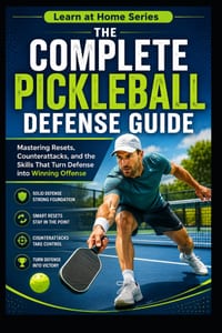 The Complete Pickleball Defense Guide: Mastering Resets, Counterattacks, and the Skills That Turn Defense into Winning Offense cover