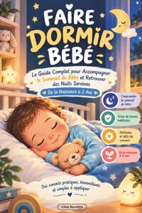 Faire Dormir Bébé: Le Guide Complet pour Accompagner le Sommeil de Bébé et Retrouver des Nuits Sereines, de la Naissance à 2 Ans cover