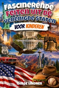 Fascinerende feiten uit de Verenigde Staten voor slimme kinderen: Ontdek de geweldige geschiedenis, natuur, uitvindingen en cultuur van de VS cover