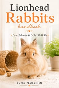 Lionhead Rabbits Handbook: Care, Behavior & Daily Life Guide cover