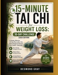 15-minutes tai chi for weight loss: 30-day challenge(2026 edition) cover
