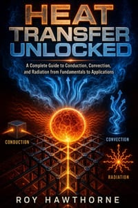Heat Transfer Unlocked: A Complete Guide to Conduction, Convection, and Radiation from Fundamentals to Applications cover