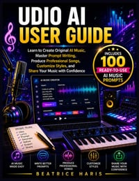 Udio AI User Guide: Learn to Create Original AI Music, Master Prompt Writing, Produce Professional Songs, Customize Styles, and Share Your Music with cover