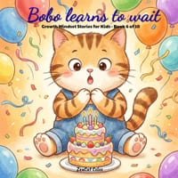 BoBo Learns to Wait: A Growth Mindset Story for Kids About Patience and Trusting the Process cover