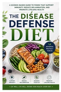 The Disease Defense Diet: A Science-Based Guide to Foods That Support Immunity, Reduce Inflammation, and Promote Lifelong Health cover