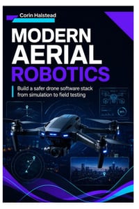Modern Aerial Robotics: Build a safer drone software stack from simulation to field testing cover