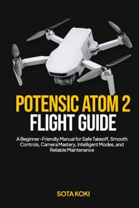 Potensic Atom 2 Flight Guide: A Beginner-Friendly Manual for Safe Takeoff, Smooth Controls, Camera Mastery, Intelligent Modes, and Reliable Maintenanc cover