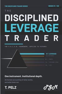 The Disciplined Leverage Trader (the Disciplined Trader Series): A Practitioner's Guide to Risk Control, Position Sizing, and Surviving the Markets Th cover