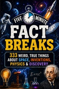 Five-Minute Science & Space Fact Breaks: 333 Weird, True Things About Space, Inventions, Physics & Discovery cover