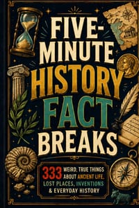 Five-Minute History Fact Breaks: 333 Weird, True Things About Ancient Life, Lost Places, Inventions & Everyday History cover