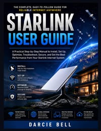 Starlink User Guide: A Practical Step-by-Step Manual to Install, Set Up, Optimize, Troubleshoot, Secure, and Get the Best Performance from Your Starli cover
