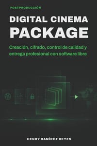 Digital Cinema Package: Cómo crear, cifrar y entregar un DCP profesional con software libre cover