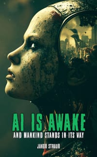 AI Is Awake: And Mankind Stands in Its Way cover