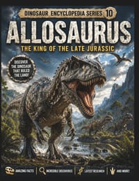 Dinosaur Encyclopedia Series Vol. 10: Allosaurus: Discover the Mighty Hunter of the Late Jurassic! cover
