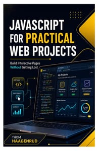 JavaScript for Practical Web Projects: Build Interactive Pages Without Getting Lost cover