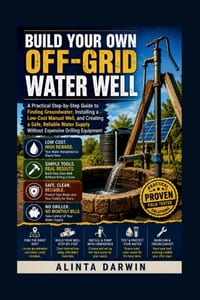 Build Your Own Off-Grid Water Well: A Practical Step-by-Step Guide to Finding Groundwater, Installing a Low-Cost Manual Well, and Creating a Safe, Rel cover