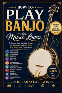 How to Play Banjo for Music Lovers: A Simple Step-by-Step System for Beginners to Build Skills, Play Songs, and Enjoy Music cover