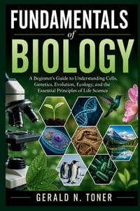 Fundamentals of Biology: A Beginner's Guide to Understanding Cells, Genetics, Evolution, Ecology, and the Essential Principles of Life Science cover