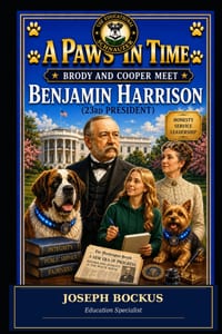 A Paws In Time: Brody and Cooper Meet Benjamin Harrison cover