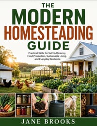 The Modern Homesteading Guide: Practical Skills for Self-Sufficiency, Food Production, Sustainable Living, and Everyday Resilience cover