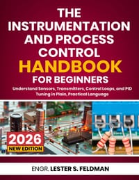 The Instrumentation and Process Control Handbook for Beginners: Understand Sensors, Transmitters, Control Loops, and PID Tuning in Plain, Practical La cover