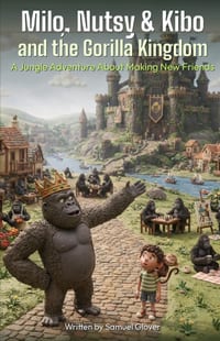Milo, Nutsy & Kibo and the Gorilla Kingdom: A Jungle Adventure About Making New Friends cover