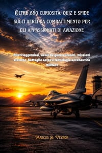 Oltre 650 curiosità, quiz e sfide sugli aerei da combattimento per gli appassionati di aviazione: Piloti leggendari, aerei da guerra iconici, missioni cover