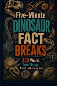 Five-Minute Dinosaur Fact Breaks: 333 Weird, True Things About Prehistoric Life cover