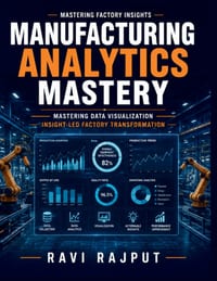 Manufacturing Analytics Mastery: Supply Chain Visualization Real-Time Data Monitoring Data-Driven Decision Making Manufacturing Performance Metrics AI cover