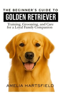 The Beginner's Guide to Golden Retrievers: Training, Grooming, and Care for a Loyal Family Companion cover