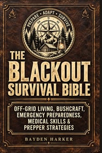 The Blackout Survival Bible: Off-Grid Living, Bushcraft, Emergency Preparedness, Medical Skills & Prepper Strategies cover