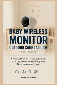 Baby Wireless Monitor Outdoor Camera Guide for Parents: A Practical Manual for Setup, Features, Safe Use, and Troubleshooting Your Baby Monitoring Sys cover