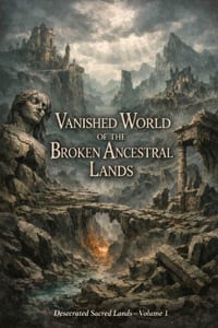 Vanished World of the Broken Ancestral Lands: Desecrated Sacred Lands - Volume 1 cover